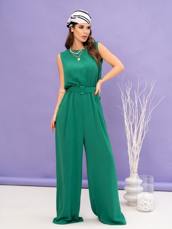Комбінезони ISSA PLUS 14064  L зелений