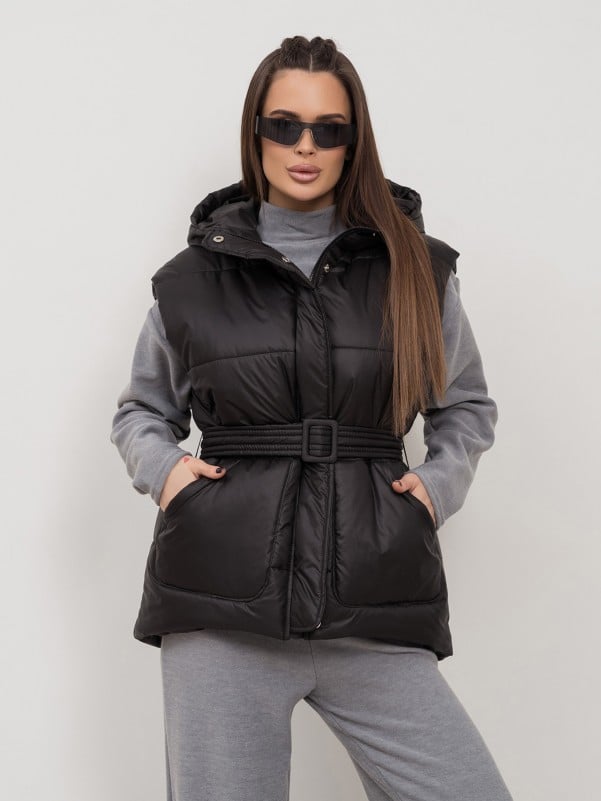 Жилетки ISSA PLUS SA-505  XL чорний