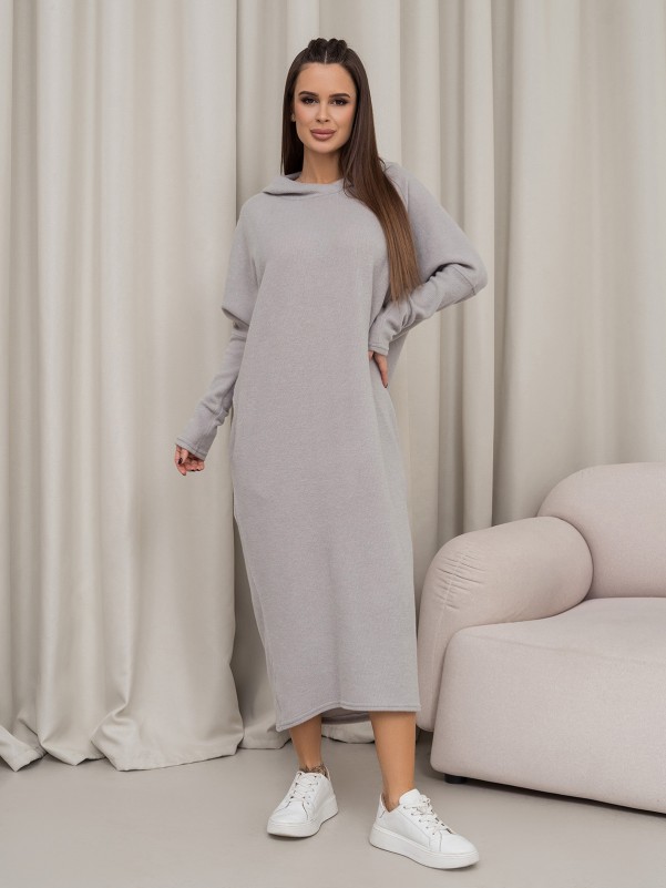 Жіночі сукні ISSA PLUS 14366  XXL сірий