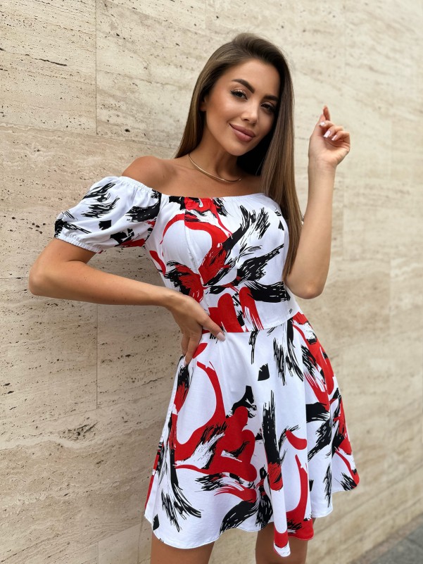 Жіночі сукні ISSA PLUS 14742  XL мультиколор