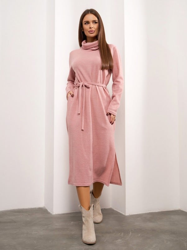 Жіночі сукні ISSA PLUS 14920  XXL рожевий