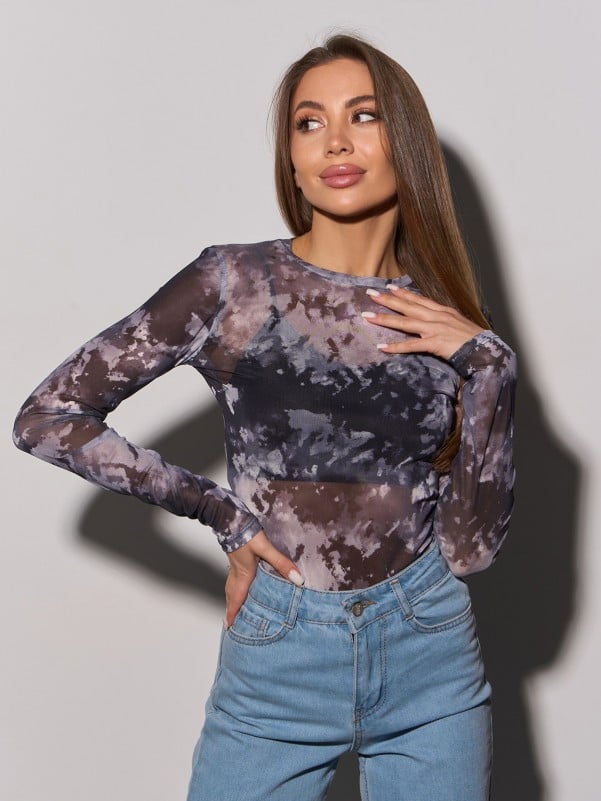 Боді ISSA PLUS 15004  XL мультиколор