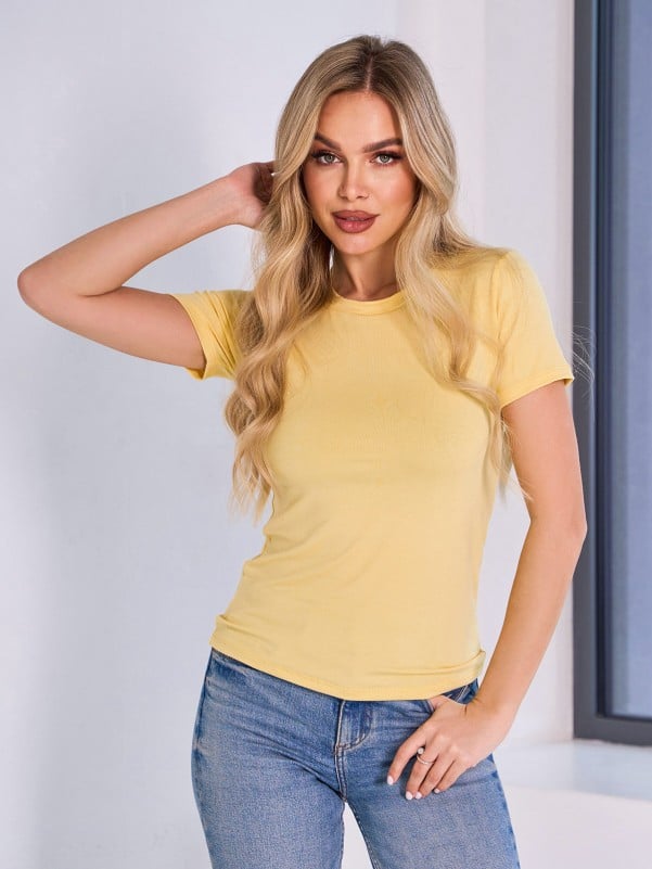 Футболки ISSA PLUS 13421  3XL жовтий