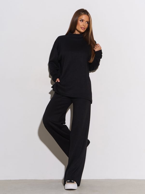 Жіночі костюми ISSA PLUS 15309  XL чорний