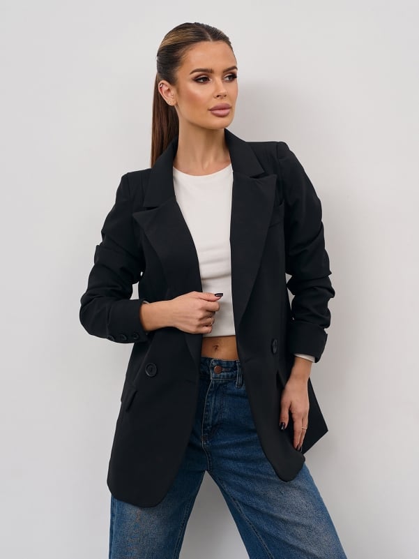 Піджаки ISSA PLUS 15347  XXL чорний