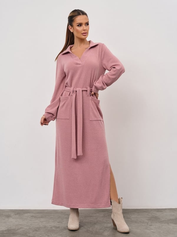 Жіночі сукні ISSA PLUS 15351  XXL рожевий