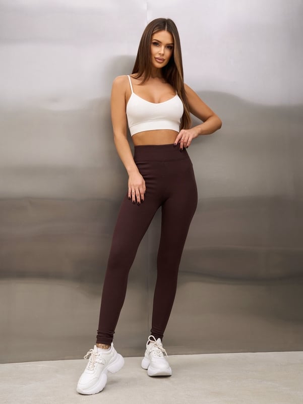 Легінси ISSA PLUS 9505  XXL темно-коричневий