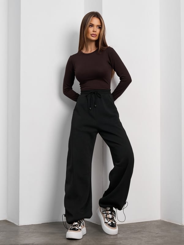 Жіночі спортивні штани ISSA PLUS 15373  XXL чорний