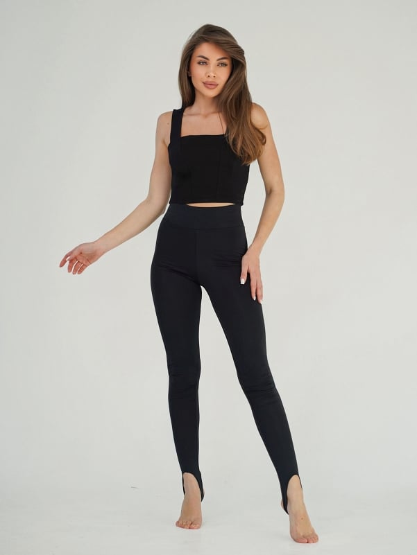 Легінси ISSA PLUS 555  XXL чорний
