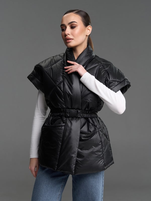 Жилетки ISSA PLUS SA-685  XL чорний