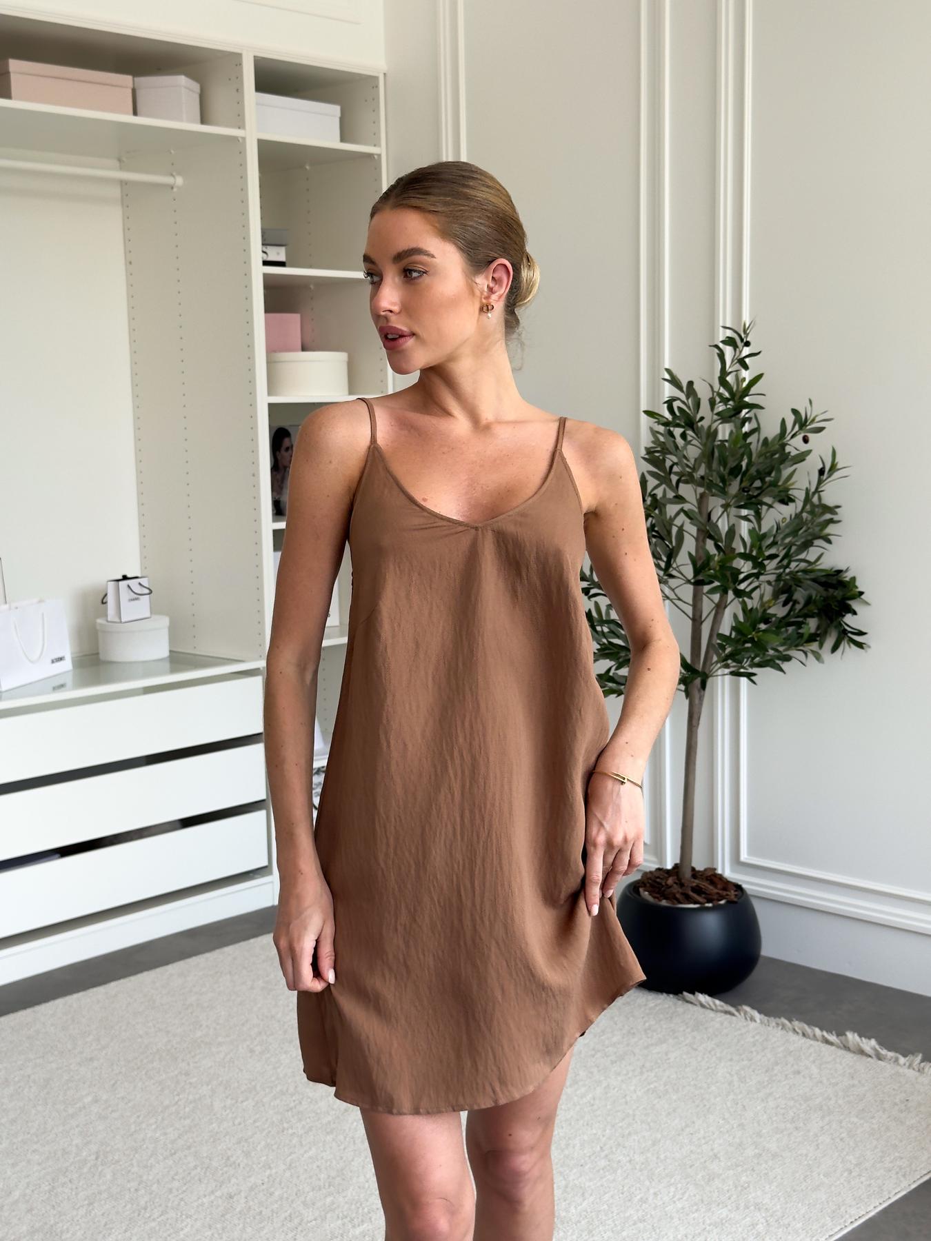 Жіноча сорочка Boho Chic, мокко 2